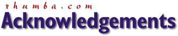 Acknowledgements
