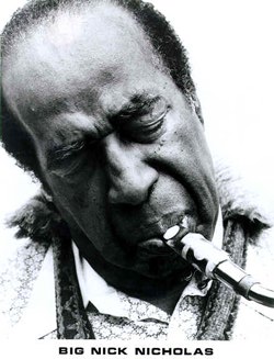 George Nicholas, from the cover of his 2nd
solo LP, 